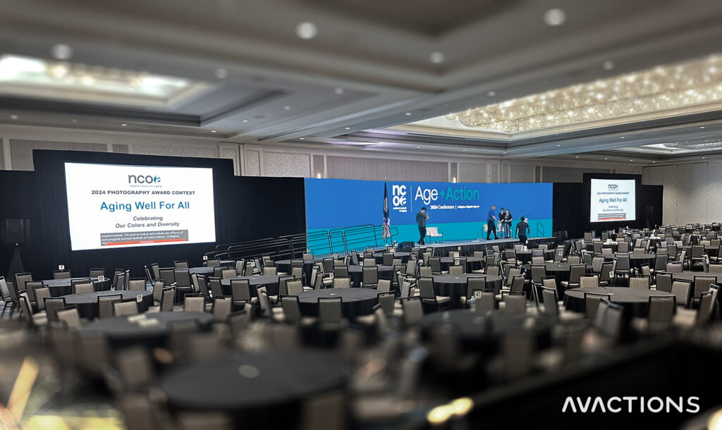 LED wall rental production