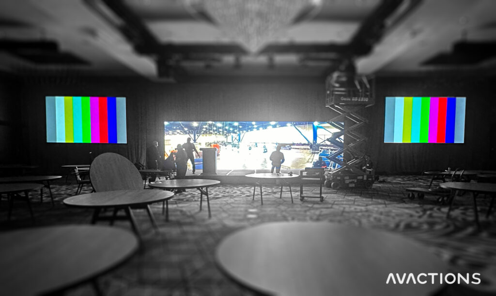 Outdoor LED Wall Rental DC