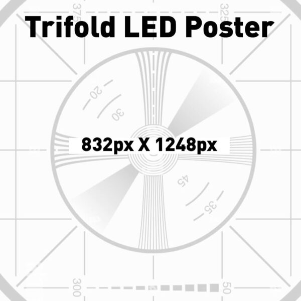 Trifold 1.5mm LED Poster - Image 4