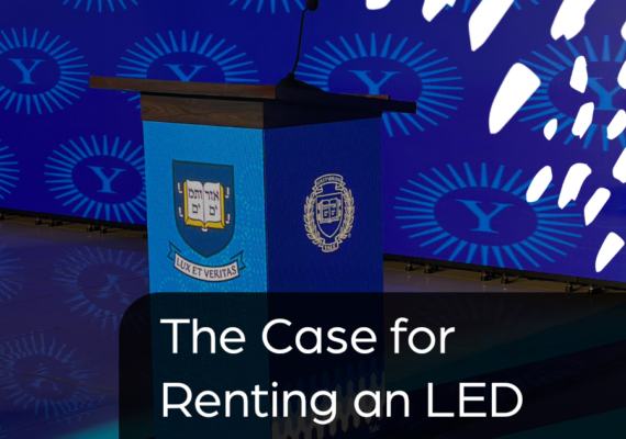The Case for Renting an LED Podium Instead of a Standard One