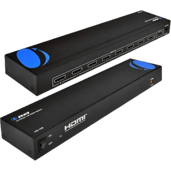 OREI HD-108 1x8 HDMI Distribution Amplifier Splitter