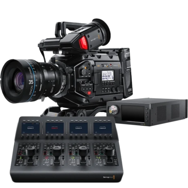 Blackmagic Design URSA Broadcast G2 Fiber Optics Camera Package